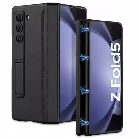 ⁨Etui obudowa Icon Magnetic do Samsung Galaxy Z Fold 5 Black⁩ w sklepie Wasserman.eu