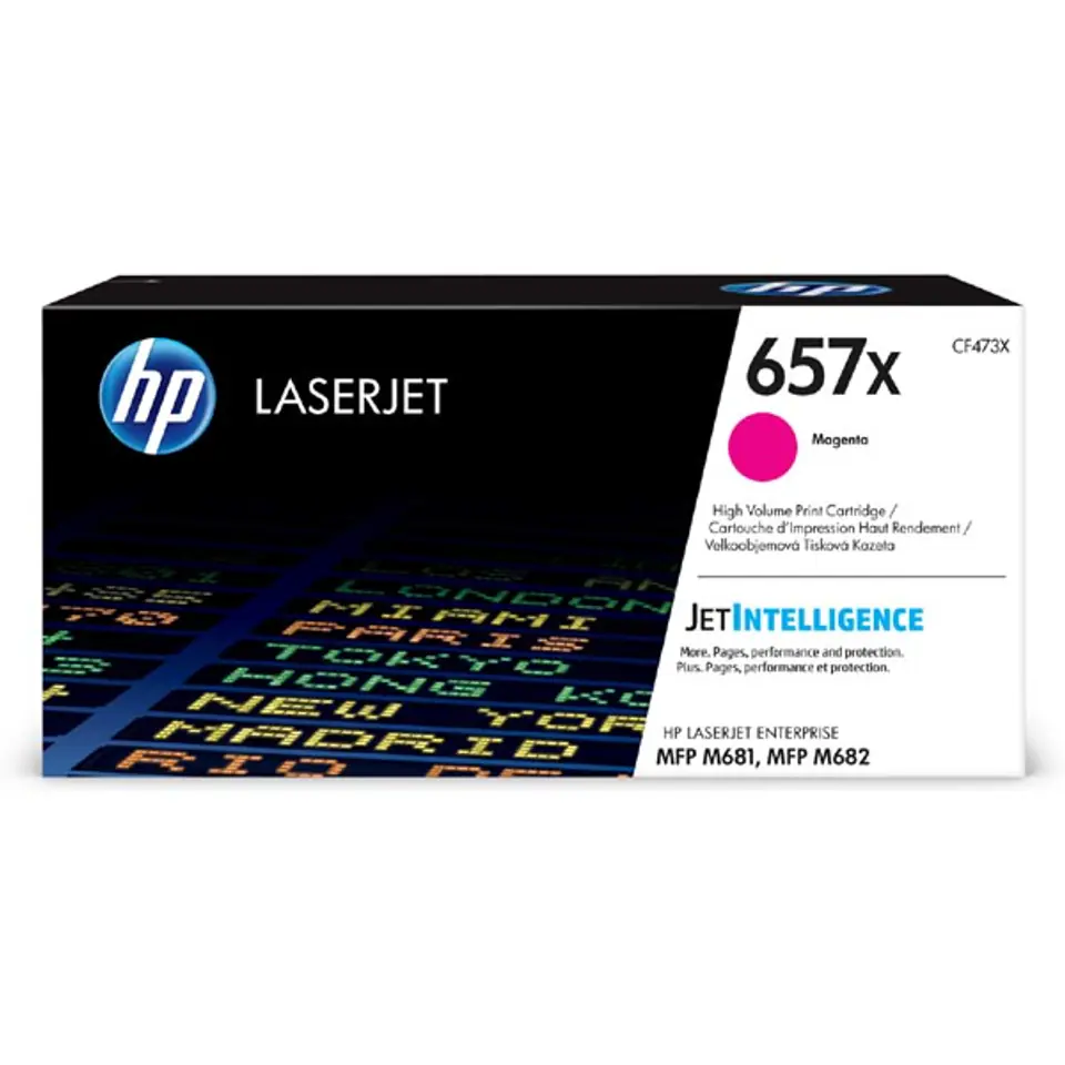 ⁨HP oryginalny toner CF473X, HP 657X, magenta, 23000s, high capacity⁩ w sklepie Wasserman.eu