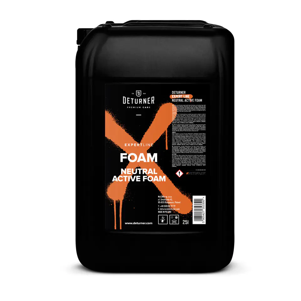 ⁨Deturner Foam 25L - piana aktywna o neutralnym pH⁩ w sklepie Wasserman.eu