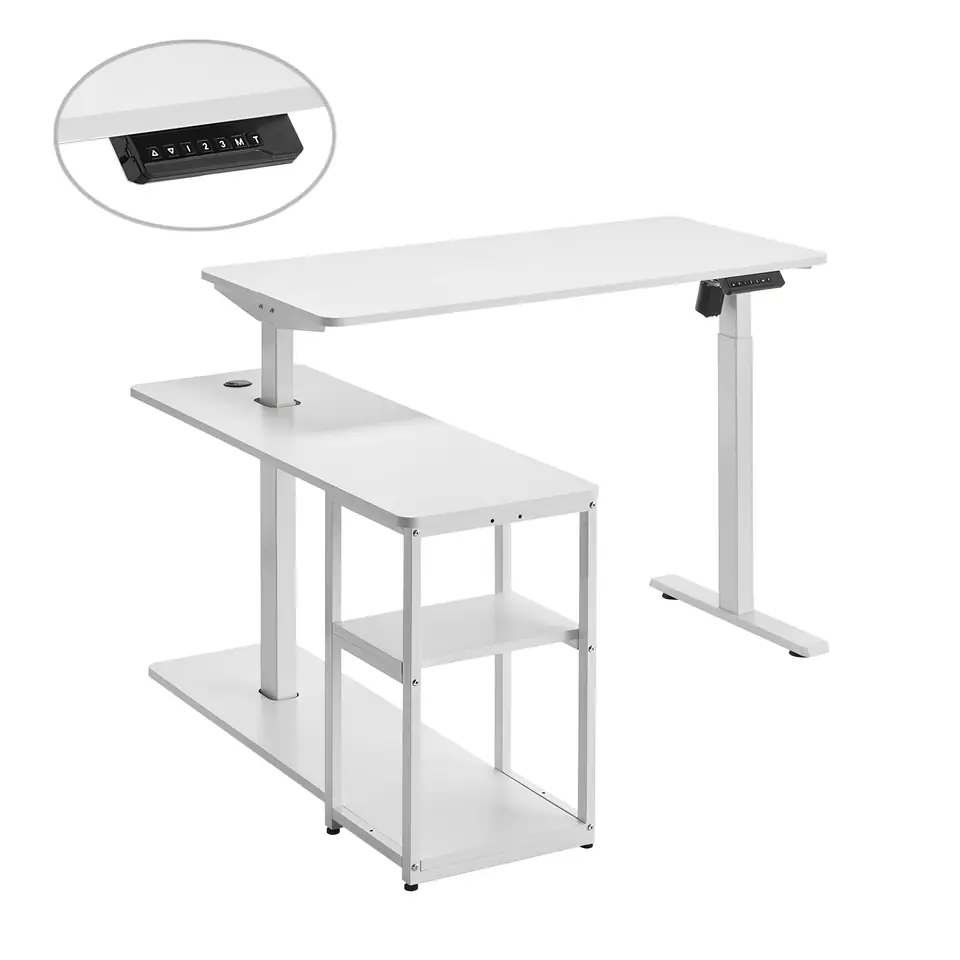 ⁨Elektryczne biurko Spacetronik SPE-L120WW Loris⁩ w sklepie Wasserman.eu