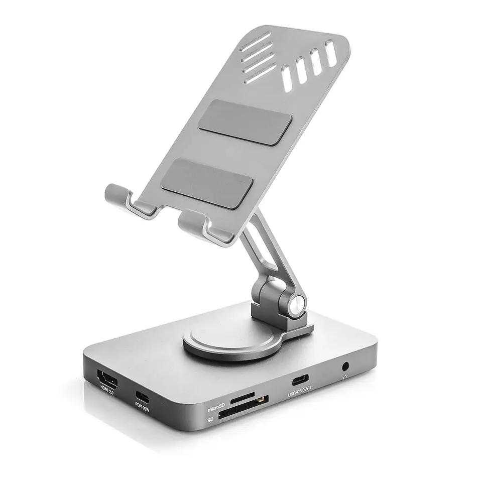 Podstawka na telefon Multiport USB-C 10w1 SPE-PB03 w sklepie Wasserman.eu