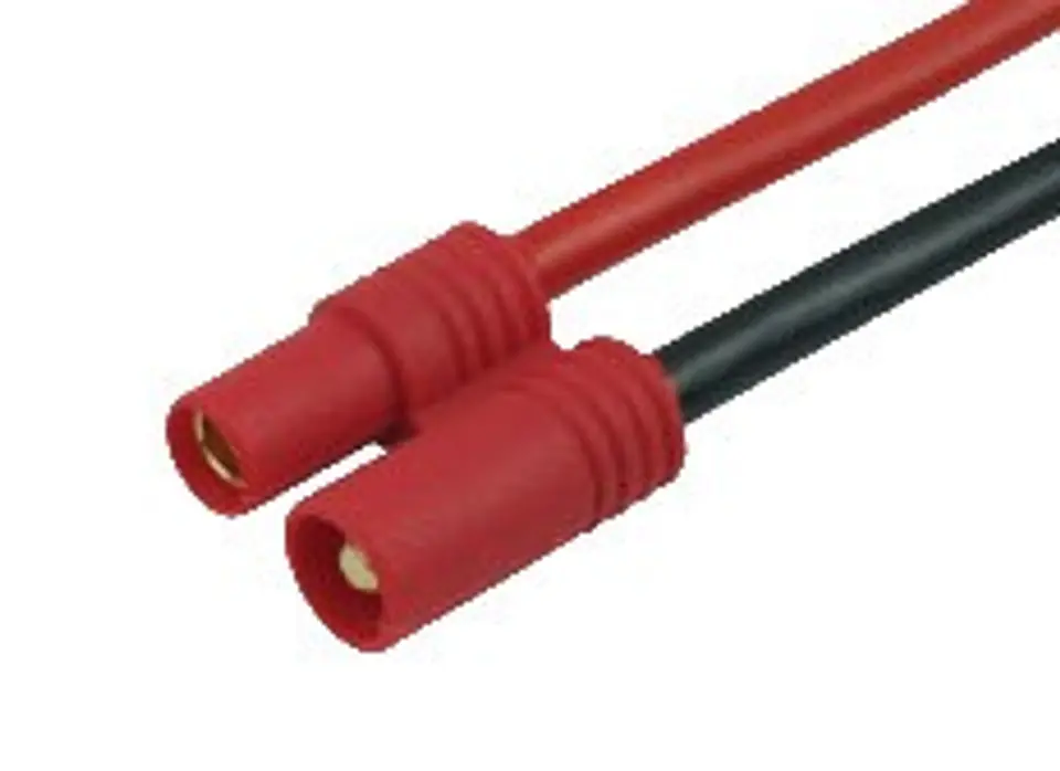 Przewód z wtyczką banan 3,5mm 14AWG męski-żeński w sklepie Wasserman.eu