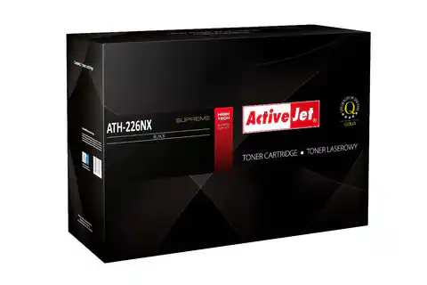 ⁨ACJ-ATH-226NX Laser Toner for HP Laser Printer (26X CF226X) black⁩ at Wasserman.eu