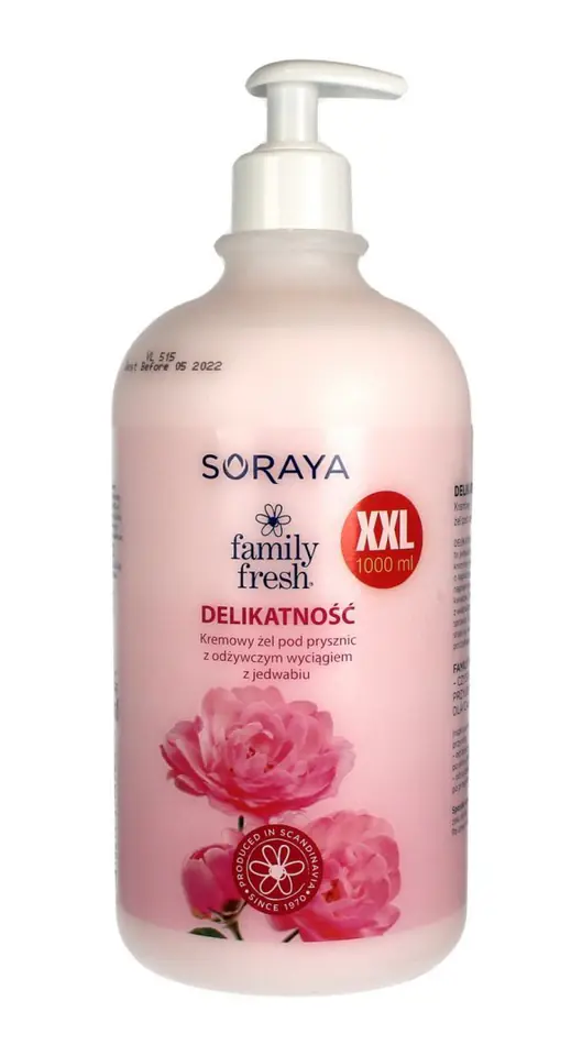 ⁨Soraya Żel Pod Prysznic Family Fresh Delikatność XXL⁩ w sklepie Wasserman.eu