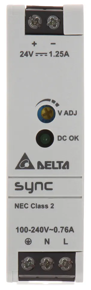 ⁨ZASILACZ IMPULSOWY DRS-24V30W-1NZ Delta Electronics⁩ w sklepie Wasserman.eu