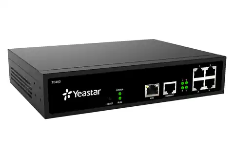 ⁨Yeastar 4*BRI ports gateway/controller 10, 100 Mbit/s⁩ at Wasserman.eu