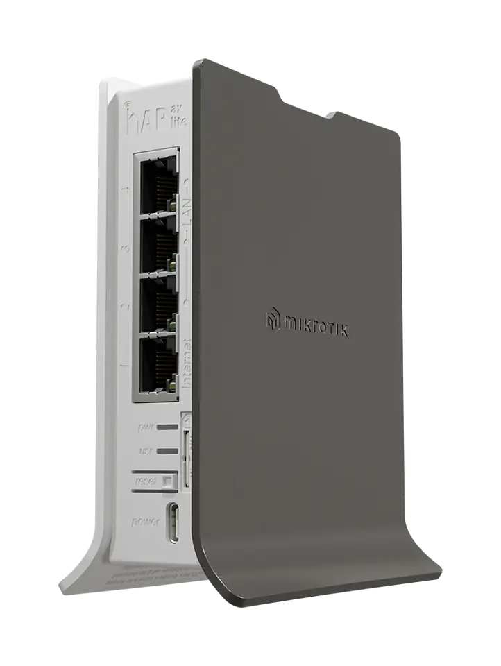 ⁨MikroTik hAP ax lite LTE6 L41G-2axD&FG621-EA 802.11ax 574 Mbit/s Ethernet LAN (RJ-45) ports 4 Mesh Support No MU-MiMO No No mobile broadband Antenna type Internal⁩ at Wasserman.eu