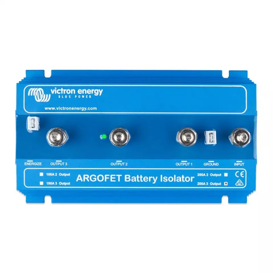 ⁨Victron Energy Argofet battery isolator 200-3 3 batteries 200 A⁩ at Wasserman.eu