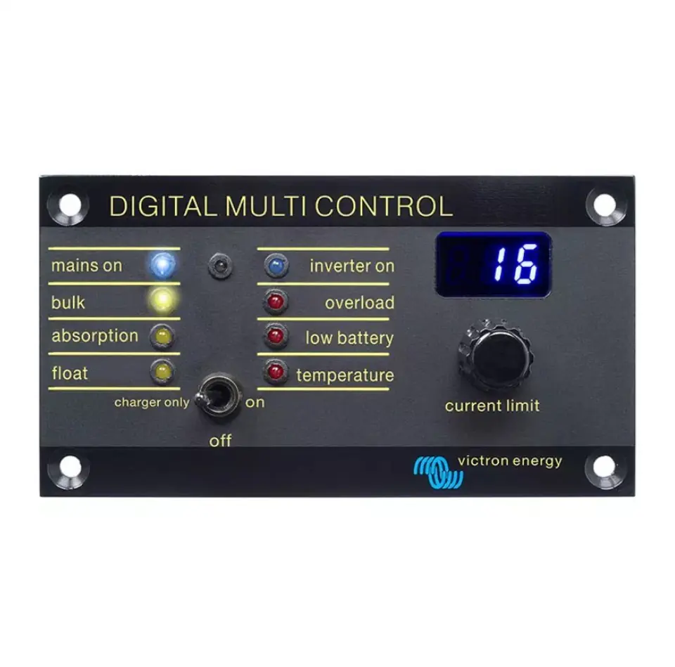 ⁨Victron Energy Zewnętrzny układ kontrolny Digital Multi Control 200/200A⁩ w sklepie Wasserman.eu