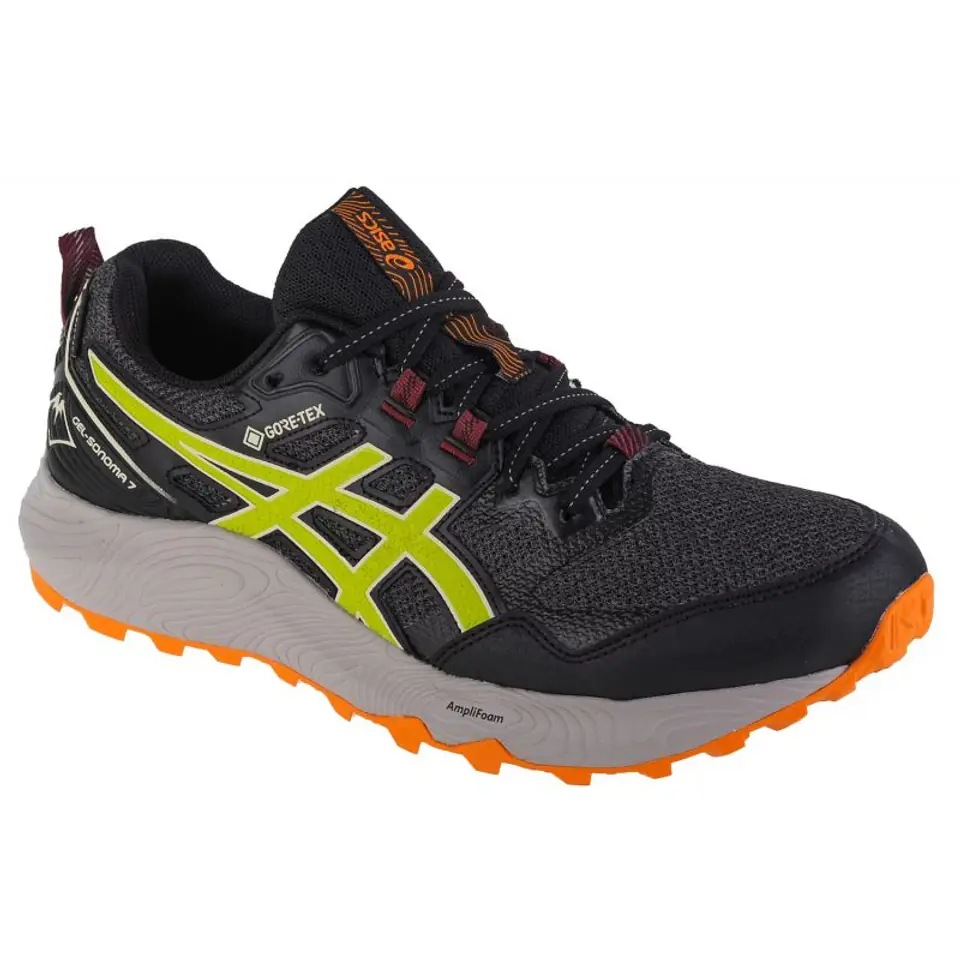 ⁨Buty Asics Gel-Sonoma 7 GTX M 1011B593 (kolor Szary/Srebrny, rozmiar 44)⁩ w sklepie Wasserman.eu