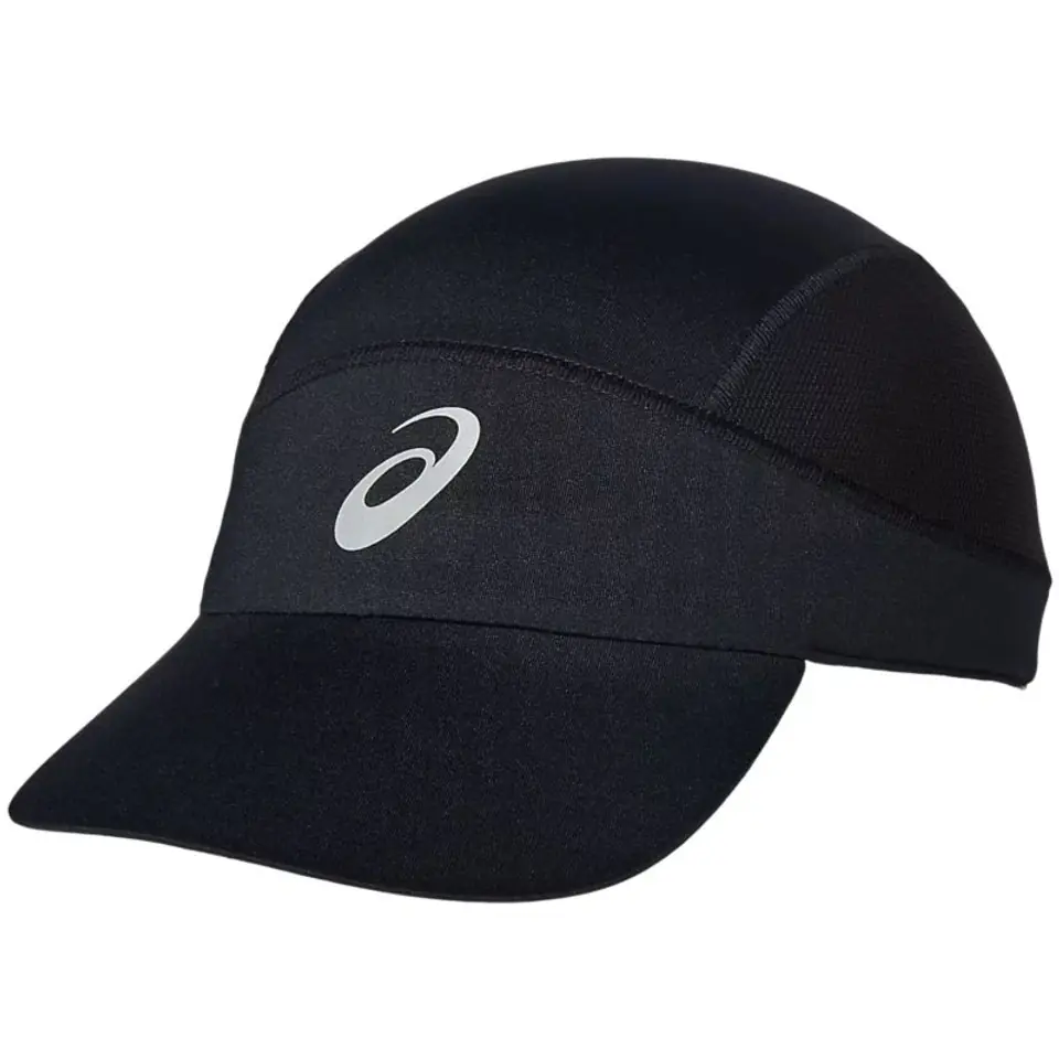 ⁨Czapka z daszkiem Asics Fujitrail Ultra-Light Cap 3013A872 (kolor Czarny, rozmiar One size)⁩ w sklepie Wasserman.eu