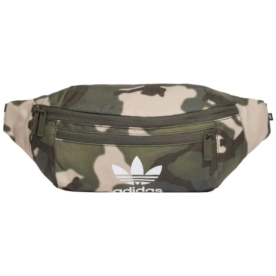 ⁨Saszetka nerka adidas Camo Waist Bag (kolor Zielony, rozmiar One size)⁩ w sklepie Wasserman.eu