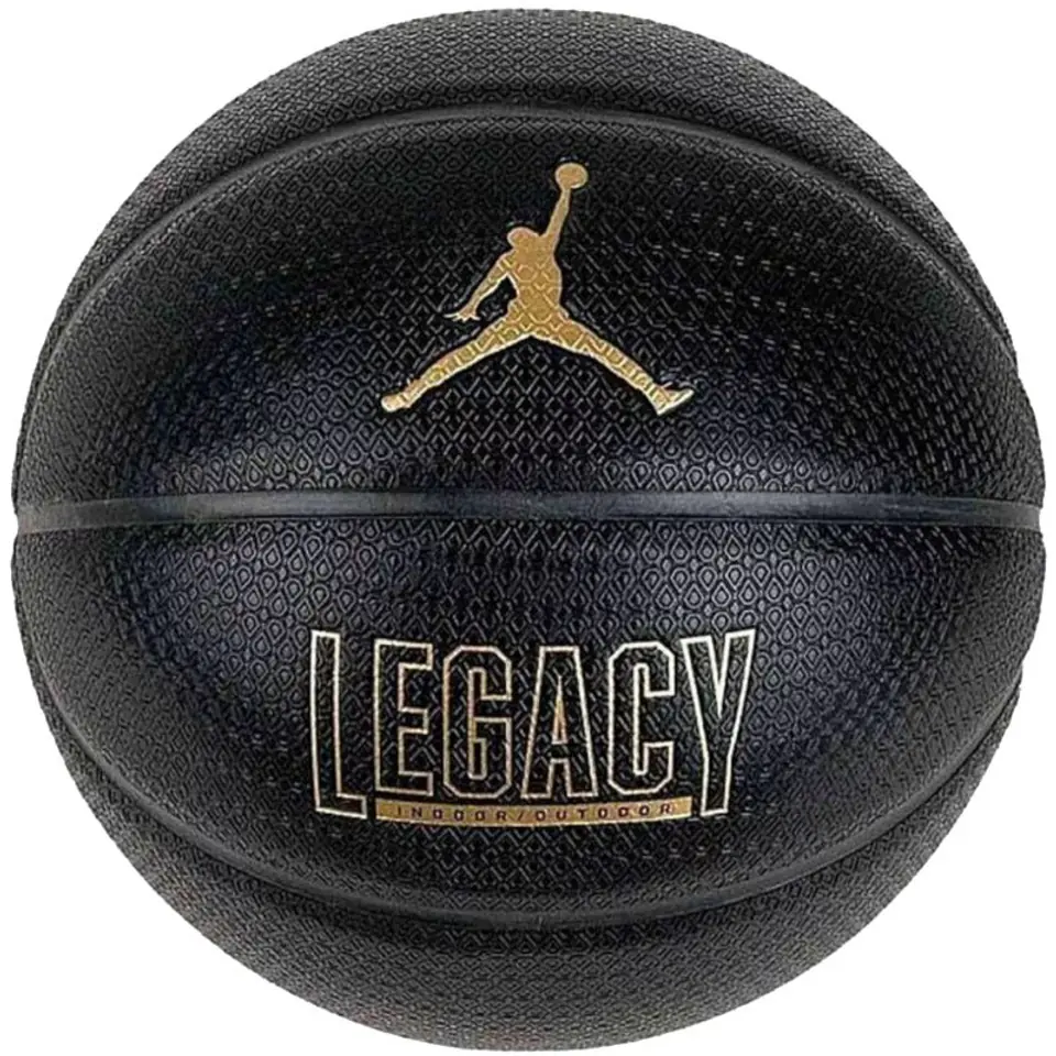 ⁨Piłka Jordan Legacy 2.0 8P In/Out Ball (kolor Czarny, rozmiar 7)⁩ w sklepie Wasserman.eu