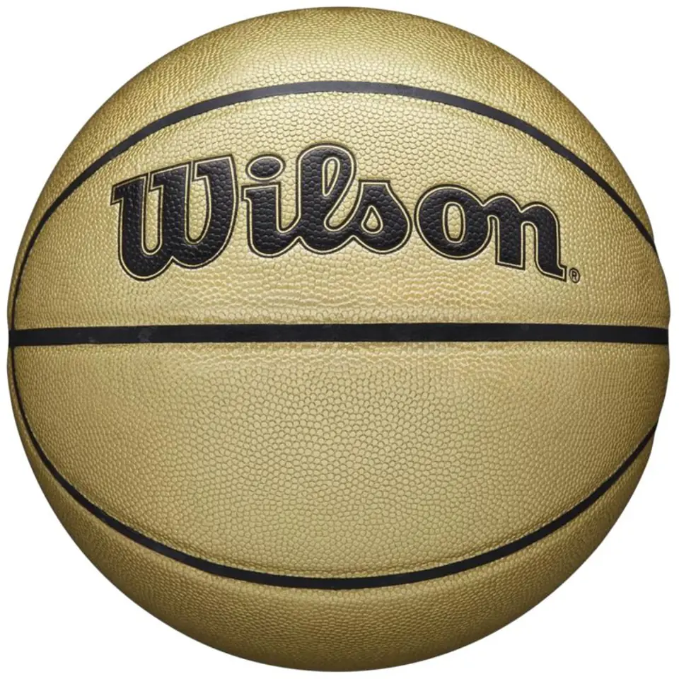 ⁨Piłka Wilson NBA Gold Edition Ball (kolor Złoty, rozmiar 7)⁩ w sklepie Wasserman.eu