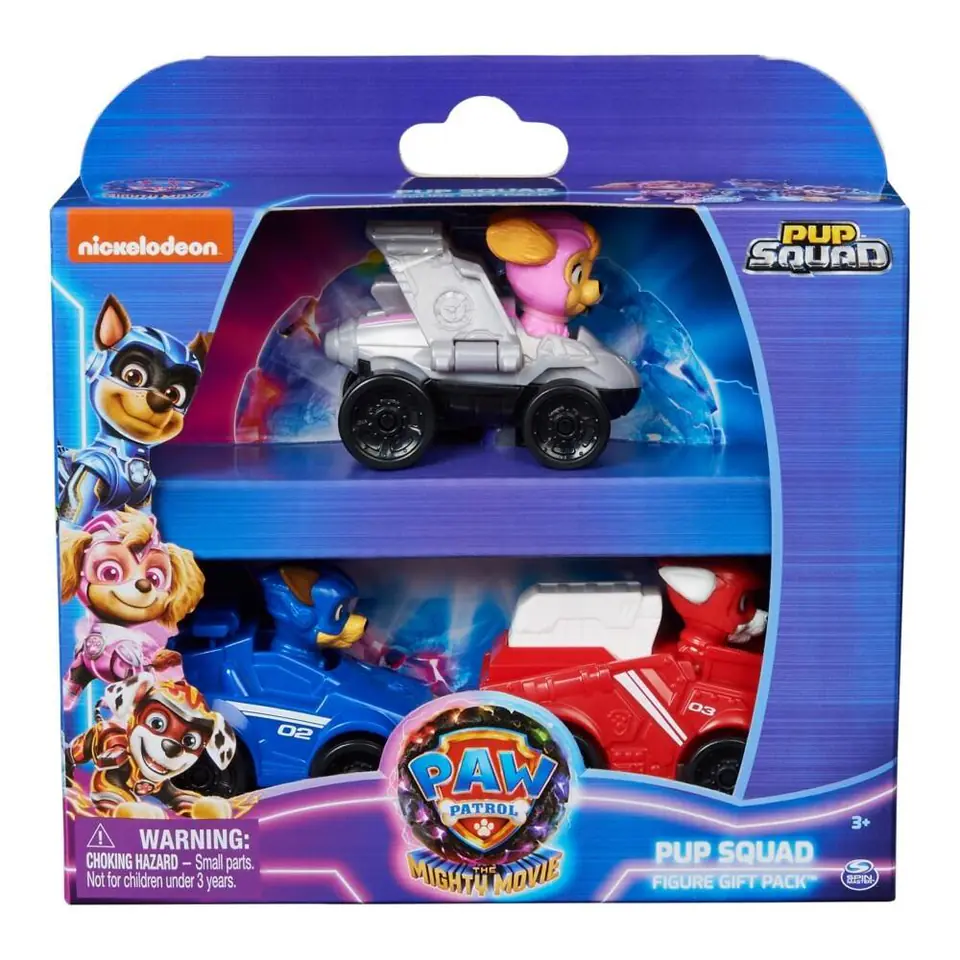 ⁨PAW PATROL FILM2 MINI POJAZDY 3PAK 6067480 WB6⁩ w sklepie Wasserman.eu