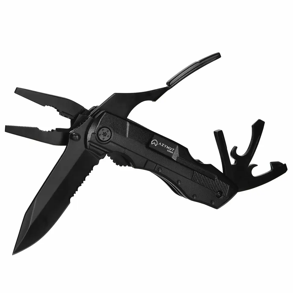 ⁨Multitool AZYMUT Gron - 11 tools + 9 bits + holster (H-P224052)⁩ at Wasserman.eu