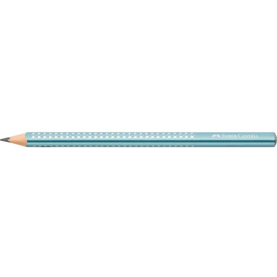 ⁨Ołówek JUMBO SPARKLE ocean metallic 111662 Faber-Castell⁩ w sklepie Wasserman.eu