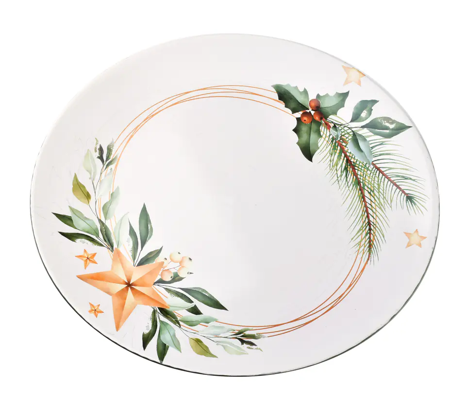 BLANCHE FESTIVE Podtalerz artykuł dekoracyjny 33xh2cm w sklepie Wasserman.eu