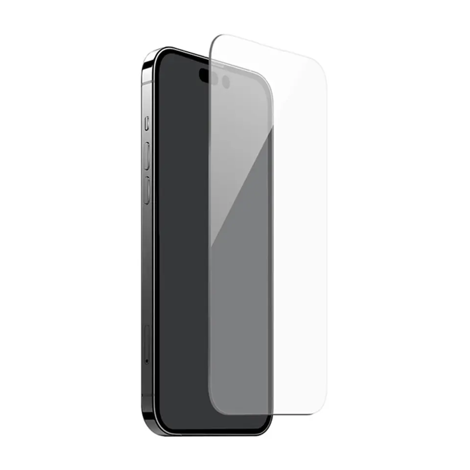 ⁨PURO Anti-Bacterial Tempered Glass - Szkło ochronne hartowane z ochroną antybakteryjną iPhone 15 Plus⁩ w sklepie Wasserman.eu