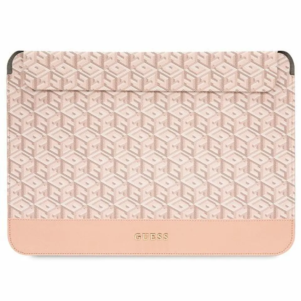 Guess Sleeve GUCS14HGCFSEP 14" różowy/pink GCube Stripes w sklepie Wasserman.eu