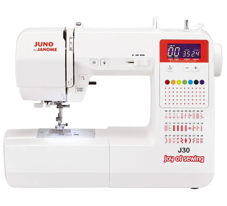 ⁨JUNO BY JANOME J30 SEWING MACHINE⁩ at Wasserman.eu