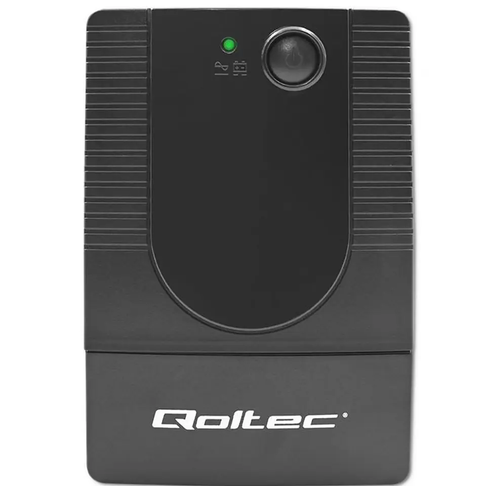 ⁨Zasilacz awaryjny UPS Qoltec Monolith 850VA 480W⁩ w sklepie Wasserman.eu