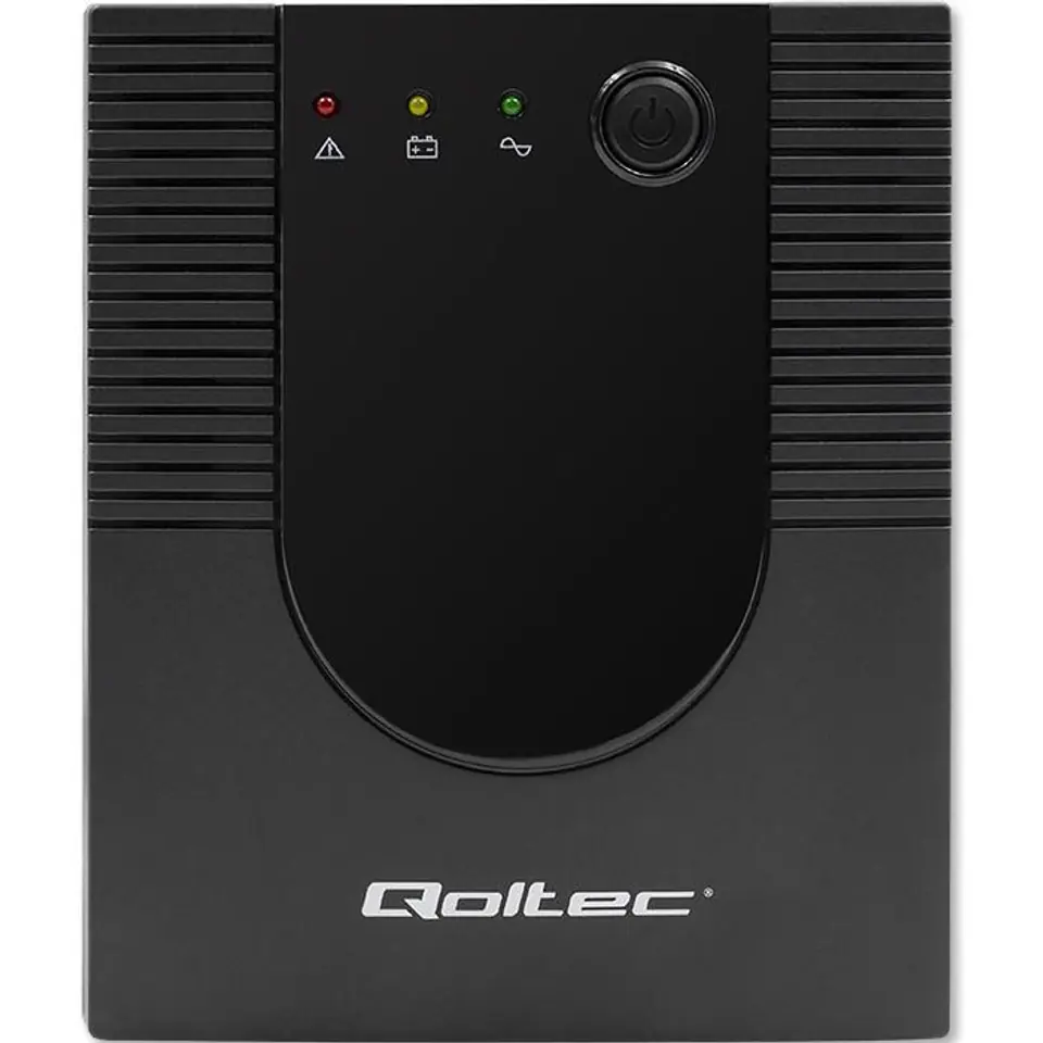 ⁨Qoltec 53775 Uninterruptible power supply Line Interactive | Monolith | 1200VA | 720W⁩ at Wasserman.eu