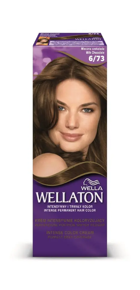 ⁨Wella Wellaton Intensive Coloring Cream No. 6/73 Milk Chocolate 1op.⁩ at Wasserman.eu