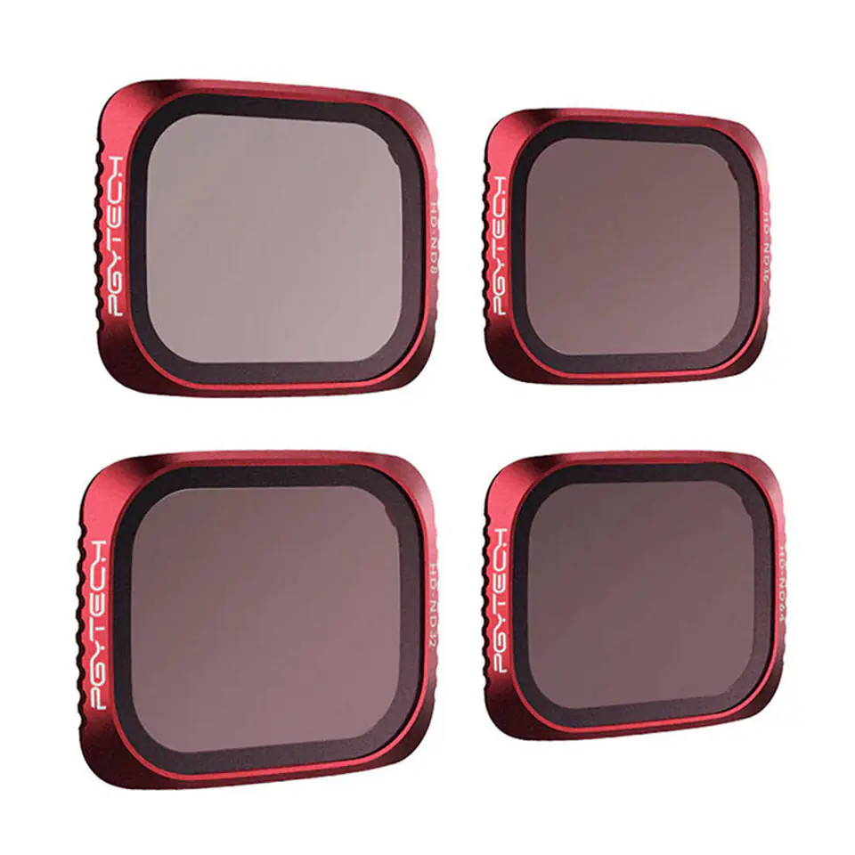 ⁨Set of 4 filters ND 8/16/32/64 PGYTECH for DJI Air 2S (P-16B-062)⁩ at Wasserman.eu