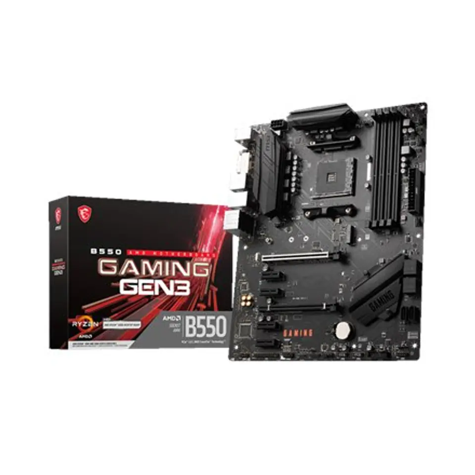 ⁨MSI MPG B550 GAMING GEN3 AMD B550 Socket AM4 ATX⁩ at Wasserman.eu