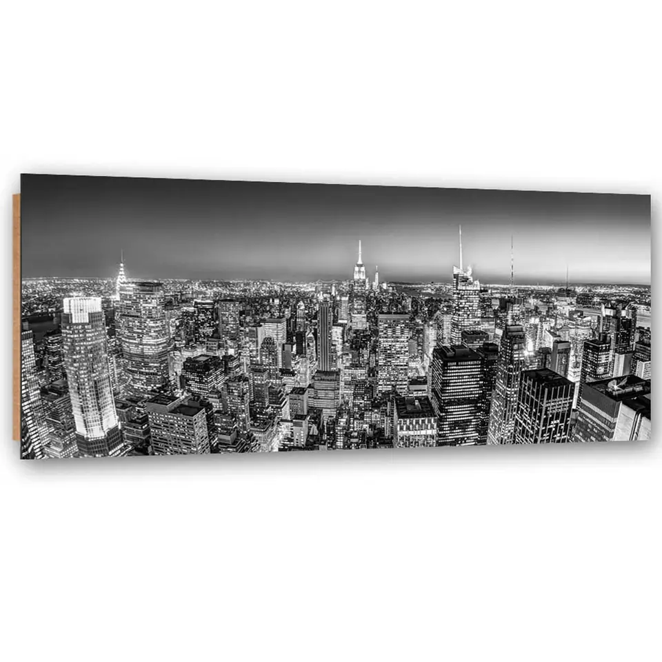 ⁨Obraz Deco Panel, Nowy Jork panorama (Rozmiar 120x40)⁩ w sklepie Wasserman.eu