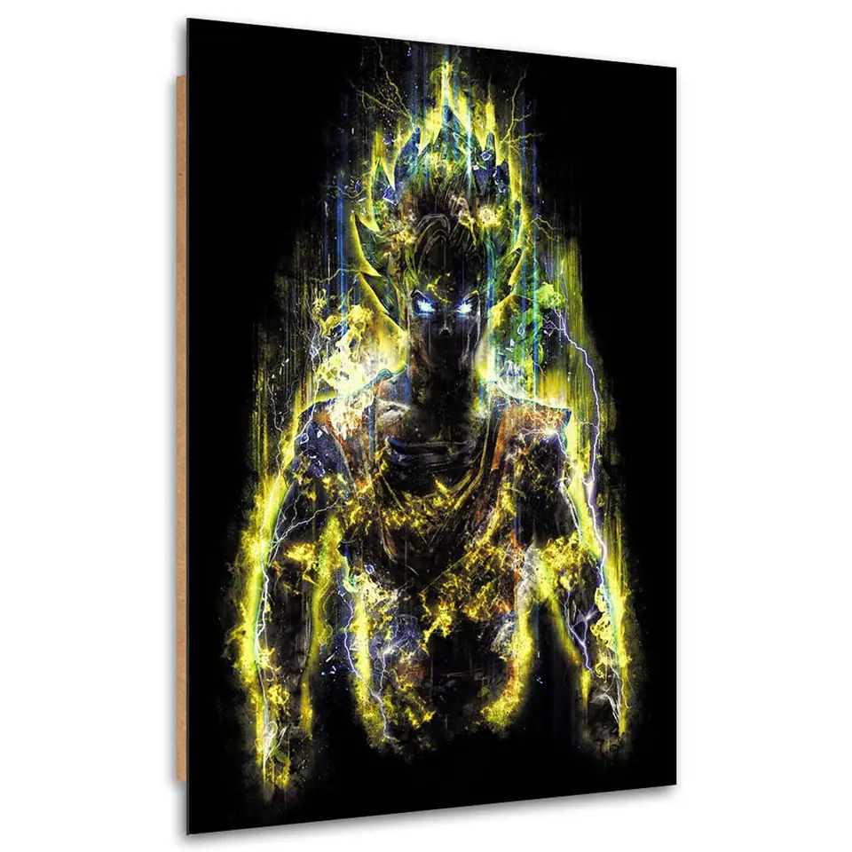 ⁨Obraz Deco Panel, Goku bohater anime (Rozmiar 70x100)⁩ w sklepie Wasserman.eu