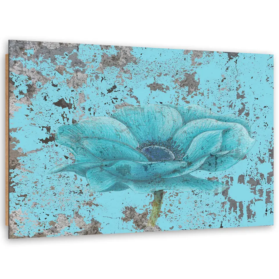 ⁨Obraz Deco Panel, Morski kwiat retro (Rozmiar 100x70)⁩ w sklepie Wasserman.eu