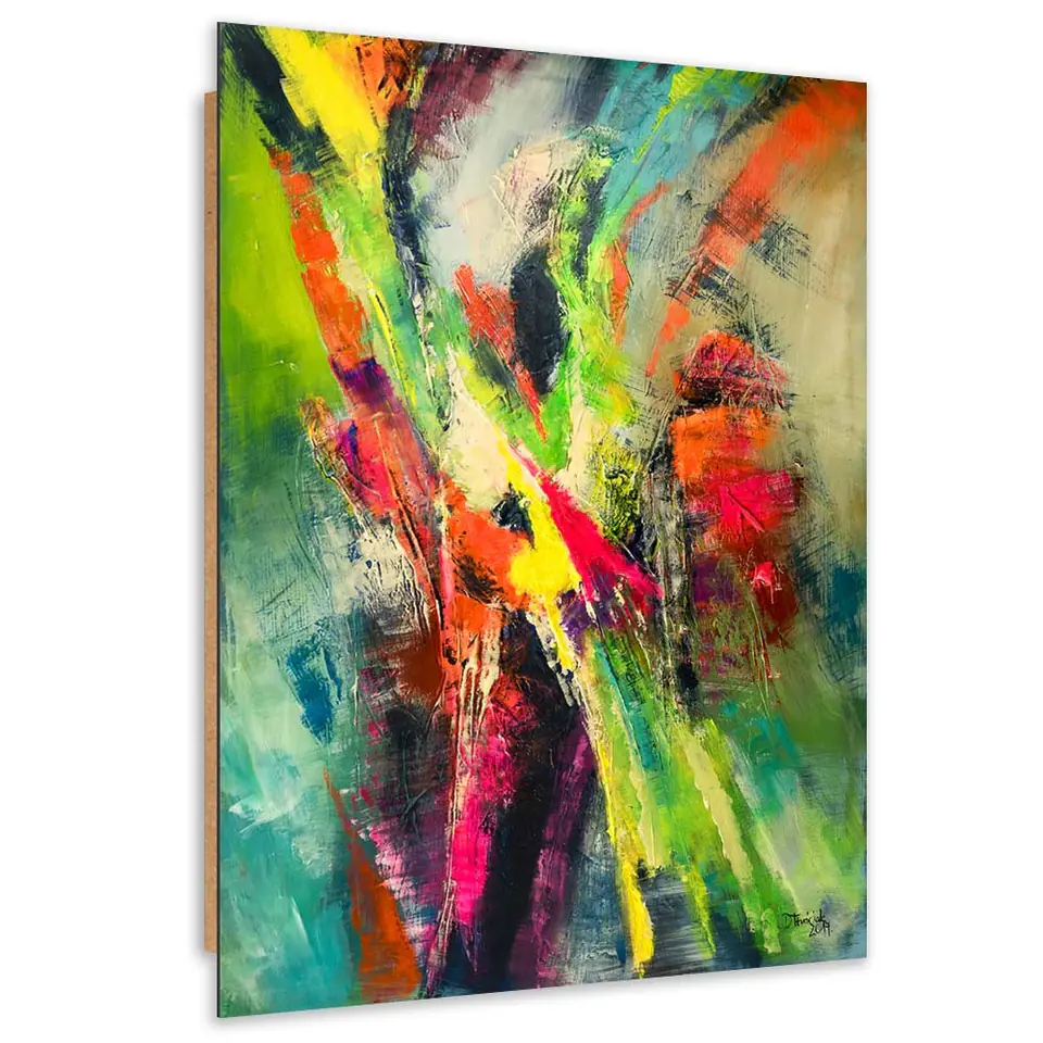 ⁨Obraz Deco Panel, Taniec kolorów (Rozmiar 40x60)⁩ w sklepie Wasserman.eu