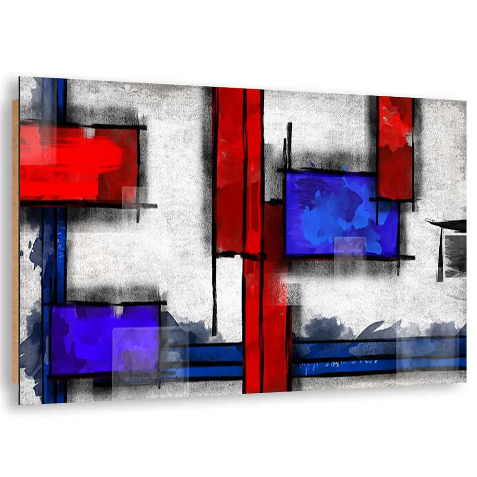 ⁨Obraz Deco Panel, Abstrakcja geometryczna (Rozmiar 100x70)⁩ w sklepie Wasserman.eu