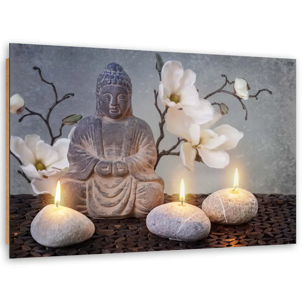 ⁨Obraz Deco Panel, Budda (Rozmiar 120x80)⁩ w sklepie Wasserman.eu