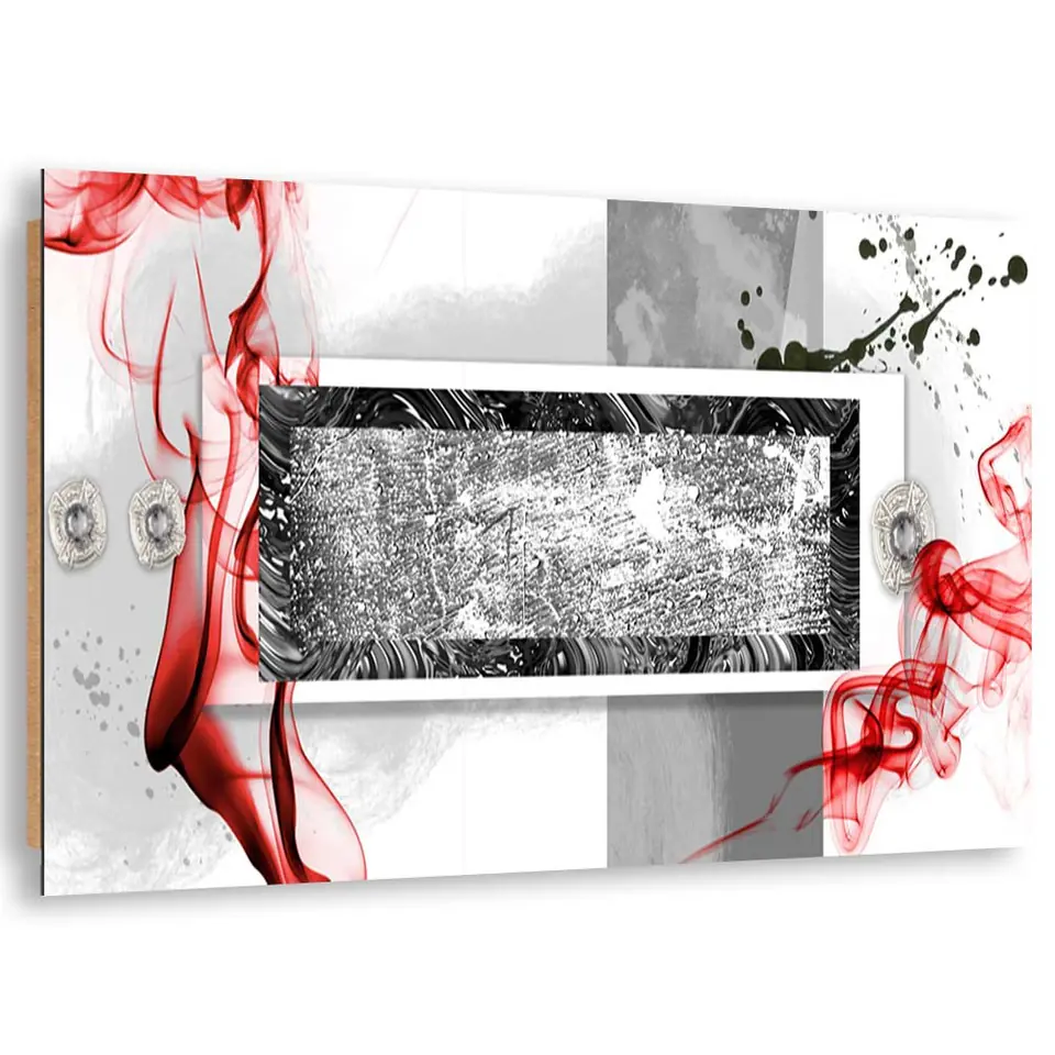 ⁨Obraz Deco Panel, Eksplozja czerwieni (Rozmiar 100x70)⁩ w sklepie Wasserman.eu