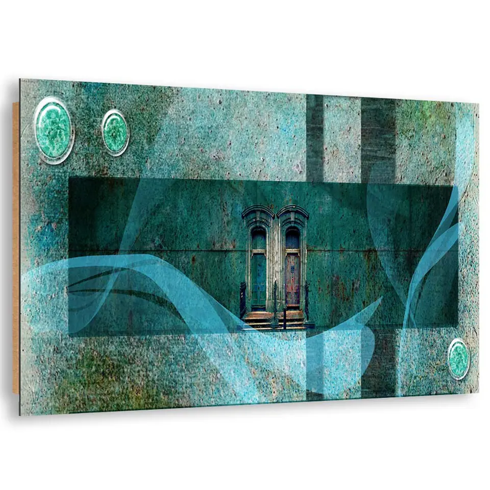 ⁨Obraz Deco Panel, Tajemnicze okno (Rozmiar 100x70)⁩ w sklepie Wasserman.eu