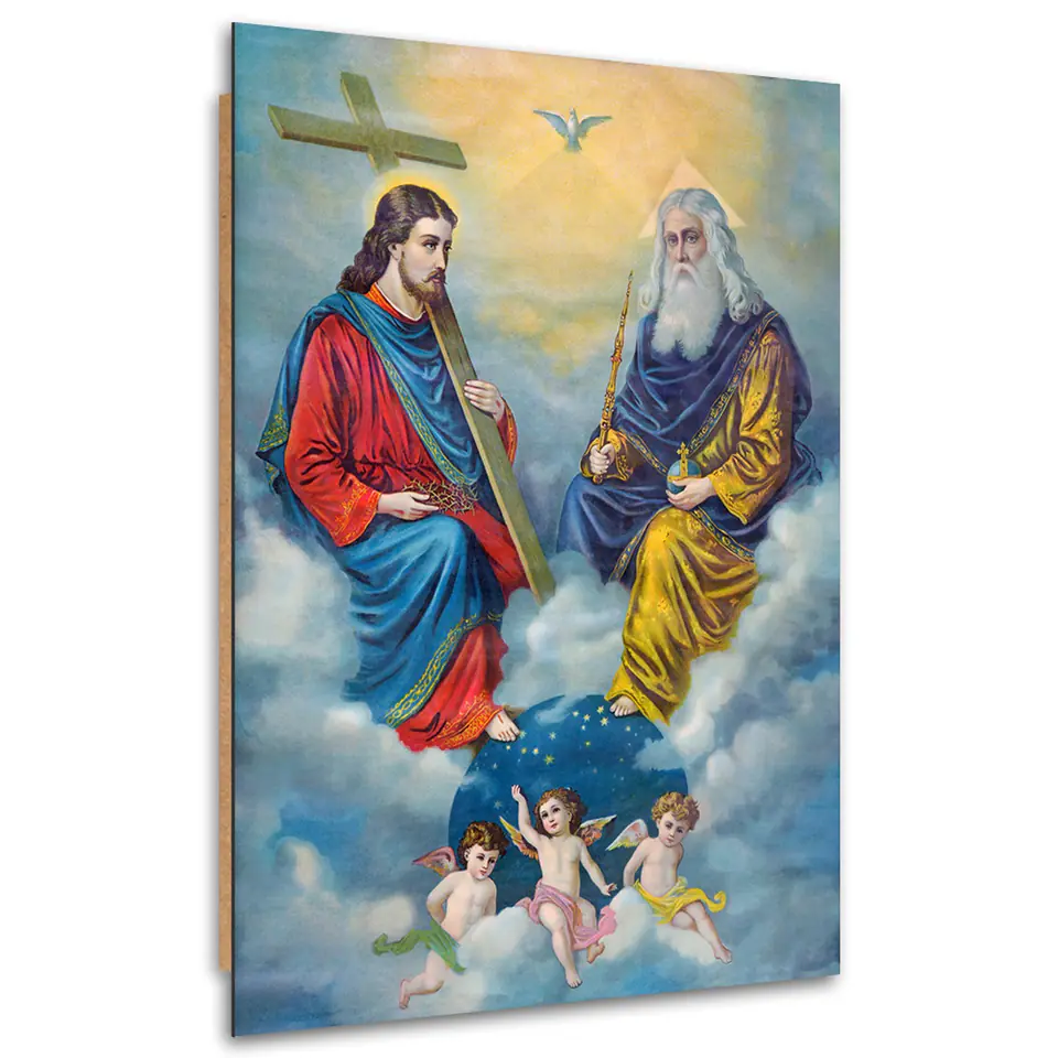 ⁨Obraz Deco Panel, Trójca Święta (Rozmiar 70x100)⁩ w sklepie Wasserman.eu