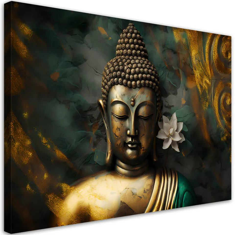 ⁨Obraz na płótnie, Budda Abstrakcja Zen (Rozmiar 60x40)⁩ w sklepie Wasserman.eu