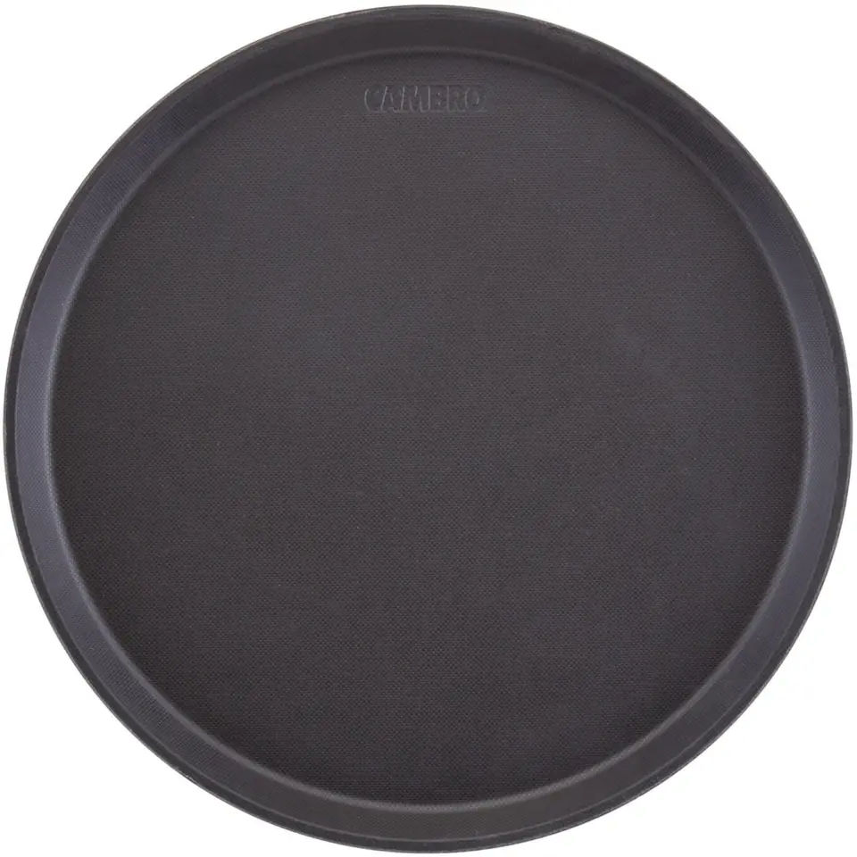 ⁨Taca kelnerska antypoślizgowa CAMBRO Camtread okrągła 35.5cm - czarna⁩ w sklepie Wasserman.eu