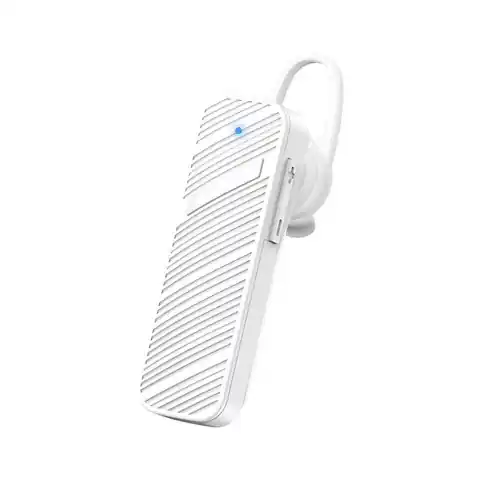 ⁨Zestaw Słuchawkowy Bluetooth 5.0 KAKU KSC-555 biały⁩ w sklepie Wasserman.eu