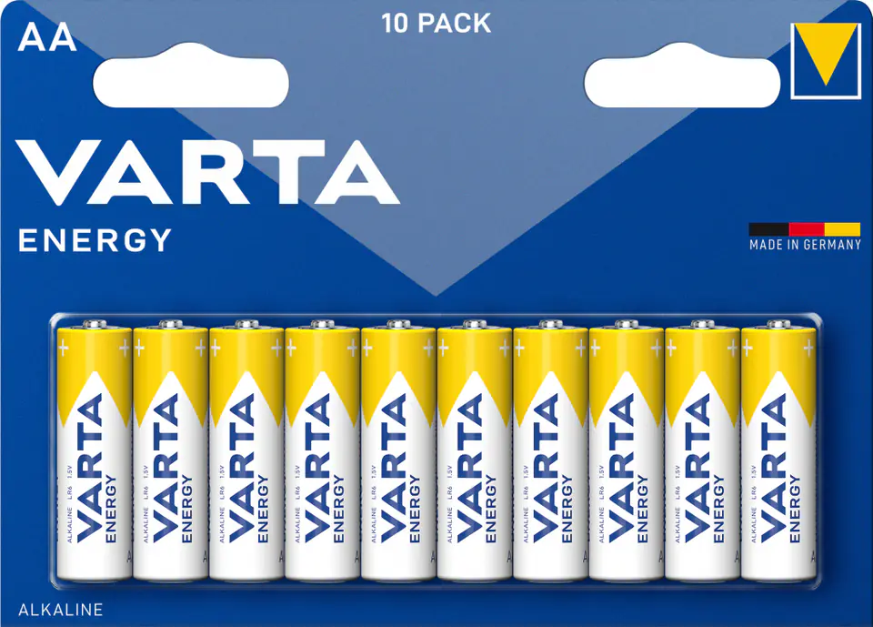 ⁨VARTA LR6 ENERGY Value Pack (4106) 10pcs batteries⁩ at Wasserman.eu