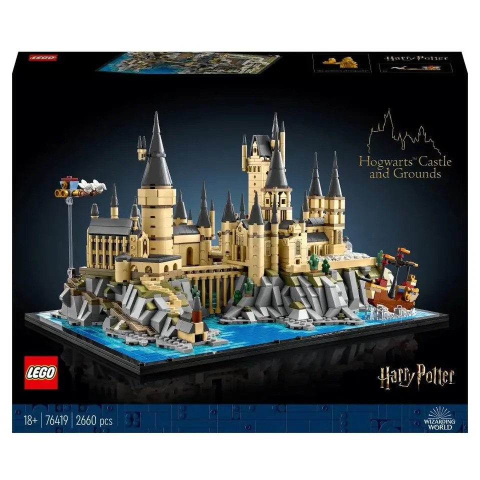 ⁨Lego HARRY POTTER 76419 Zamek Hogwart i błonia⁩ w sklepie Wasserman.eu