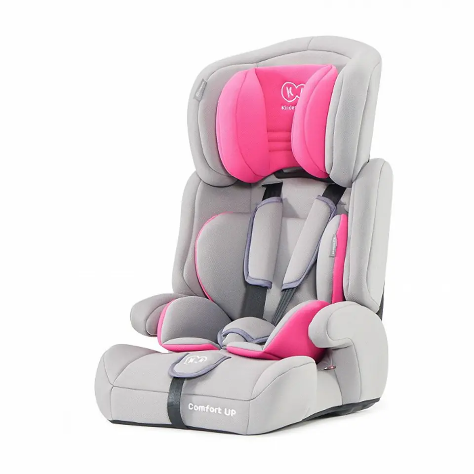 Kinderkraft fotelik COMFORT UP i-Size 9-36kg Różowy w sklepie Wasserman.eu