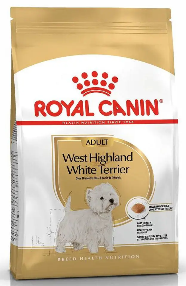 ⁨Royal Canin BHN West Highland White Terrier Adult - dry food for adult dogs - 3kg⁩ at Wasserman.eu