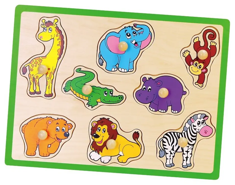 ⁨Viga 50019 Puzzle - zoo⁩ w sklepie Wasserman.eu