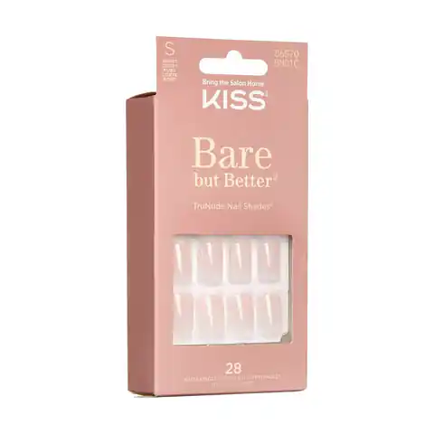 ⁨KISS Sztuczne Paznokcie Bare But Better - Trunude (rozmiar S) 1op.(28szt)⁩ w sklepie Wasserman.eu