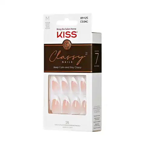 ⁨KISS Sztuczne Paznokcie Classy Nails -  Dashing (rozmiar M) 1op.(28szt)⁩ w sklepie Wasserman.eu
