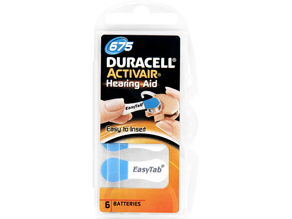 ⁨Battery ZA675 Duracell for apa.hearing6pcs (1PH)⁩ at Wasserman.eu